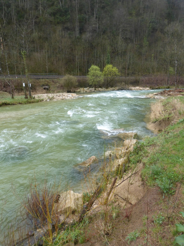 Une crue décennale sur l’Albarine…